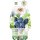 3er Set winterharte Heidelbeere (Blaubeeren) Pflanze, Sorte: Jersey, ca. 55cm hoch, im 14cm Topf