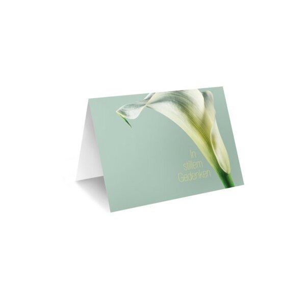 Grußkarte Trauer „In stillem Gedenken“