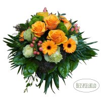 Floristenstrau&szlig; in der Farbe: orange