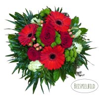 Floristenstrauß in der Farbe: rot