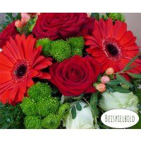 Floristenstrau&szlig; in der Farbe: rot