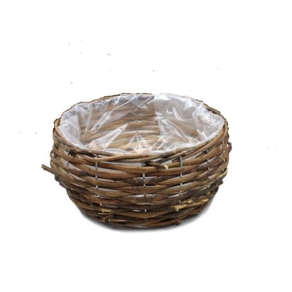 Weide Pflanzschale "Willow natur" rund...