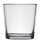 Glas Übertopf, klar, Höhe 12,5 cm, Durchmesser 14,5 cm