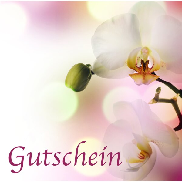 Gutschein Gärtnerei Müller (Motivkarte: Orchidee) 60 Euro