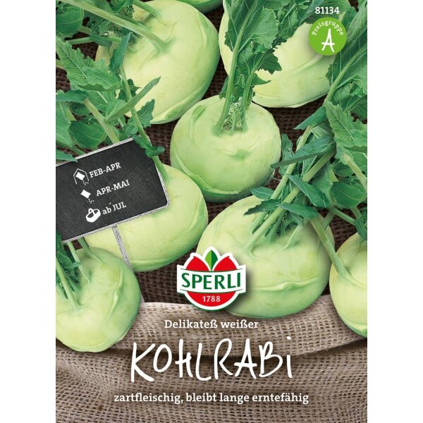 Kohlrabi Delikateß weißer