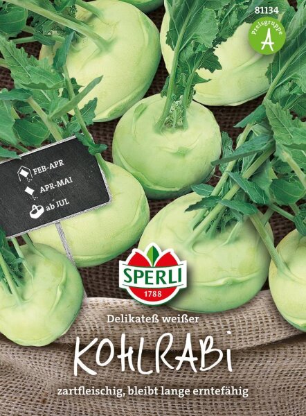 Kohlrabi Delikateß weißer