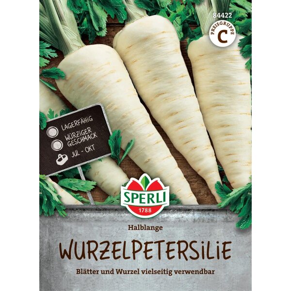 Wurzelpetersilie Halblange