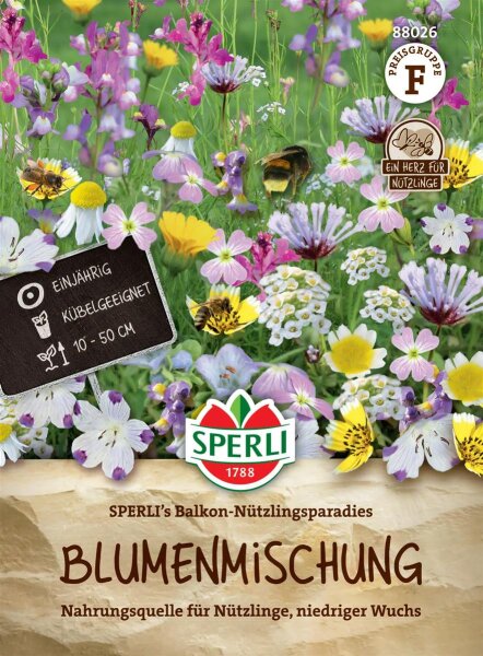 Blumenmischung SPERLIs Balkon-Nützlingsparadies