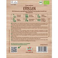 BIO Keimsprossen-Saat Erbsen