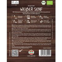 BIO Microgreen-Saat Weißer Senf