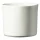 Übertopf Miami, weiß matt, 24cm Durchmesser