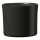 Übertopf Miami anthrazit matt, 15cm Durchmesser