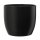 Übertopf Basel Fashion, schwarz matt, 16cm Durchmesser