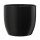 Übertopf Basel Fashion, schwarz matt, 10cm Durchmesser