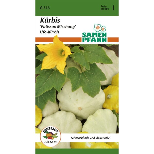 Kürbis Patisson Mix