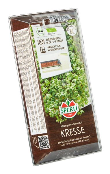 BIO Microgreen Grow Kit, Anzuchtset Kresse