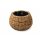 Korb aus Bananenblatt, Tina Abaca, Durchmesser: 30cm, Höhe: 19cm